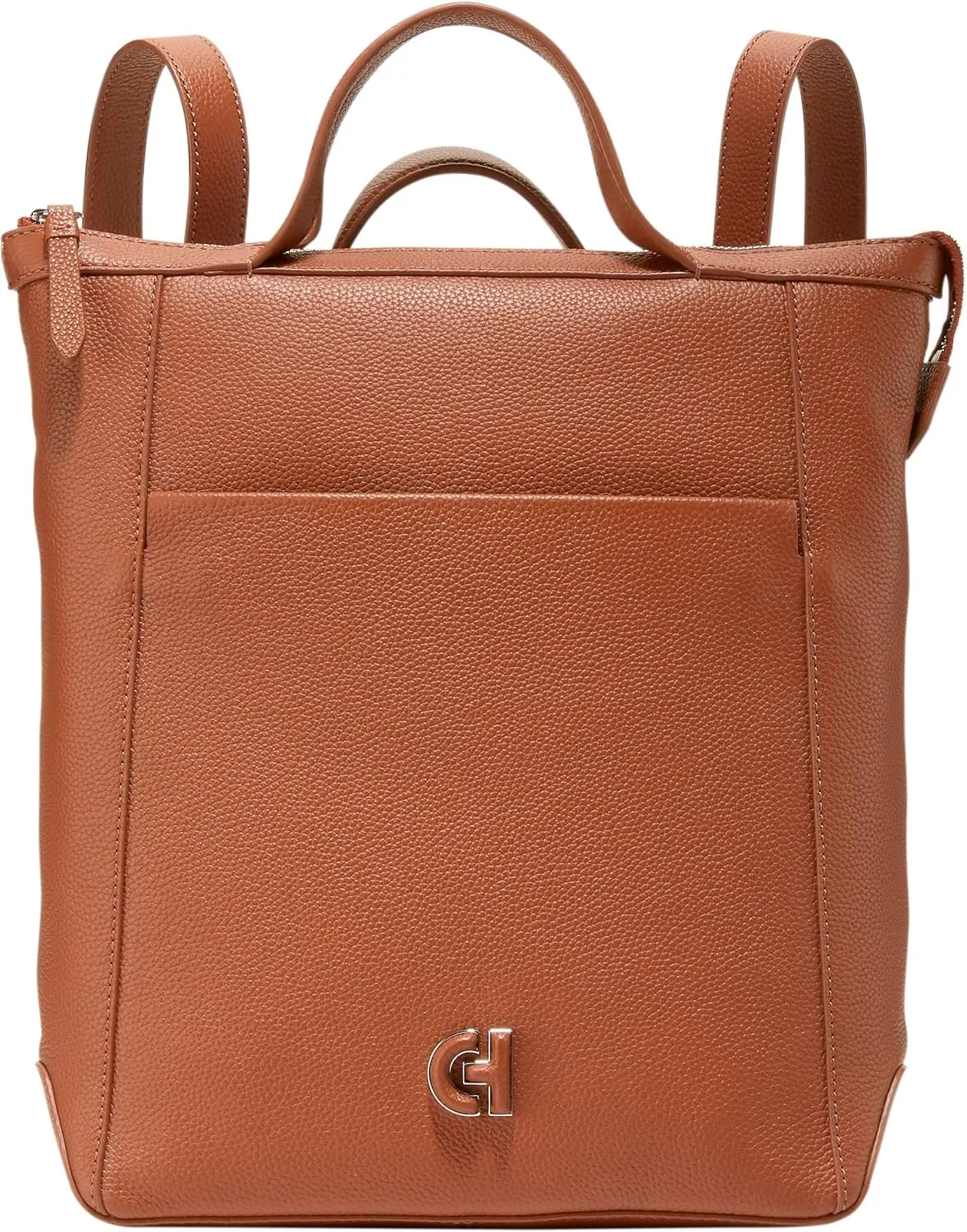 Cole Haan Grand Ambition Small Convertible Luxe Backpack, New British Tan