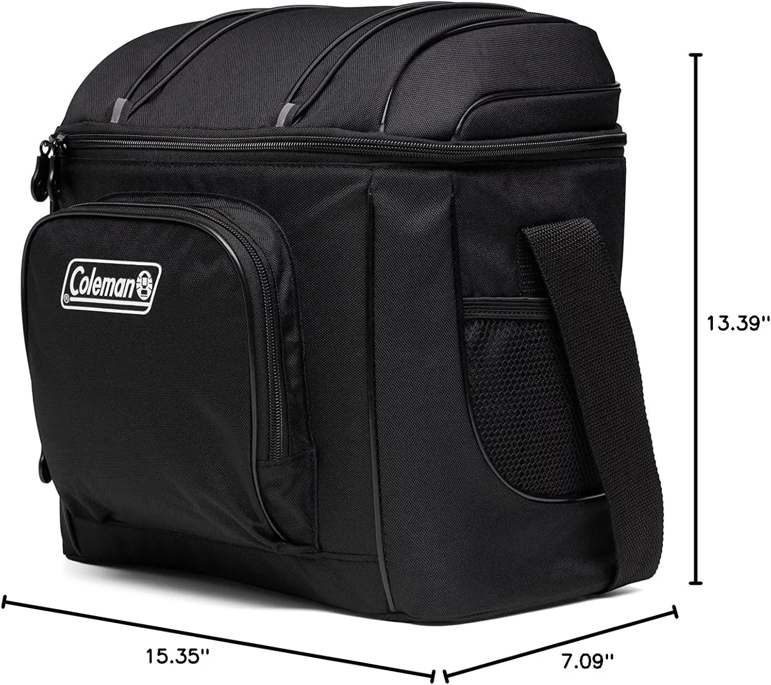 Coleman Chiller Series Insulated Soft Coolers, Leak-Proof Can Coolers with Superior Ice Retention, Wheeled & Backpack Options, Perfect for Camping, Beach, Pool, Sports & More