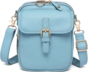 Collaborate Crossbody Leather Bag, Urvashi Crossbody Bag, with 7 Cards Slots Bring Leisure Luxury for Women