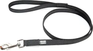 Color & Gray Super-Grip Leash with Handle, and D-Ring, 0.79 in x 6.56 ft, Black-Gray