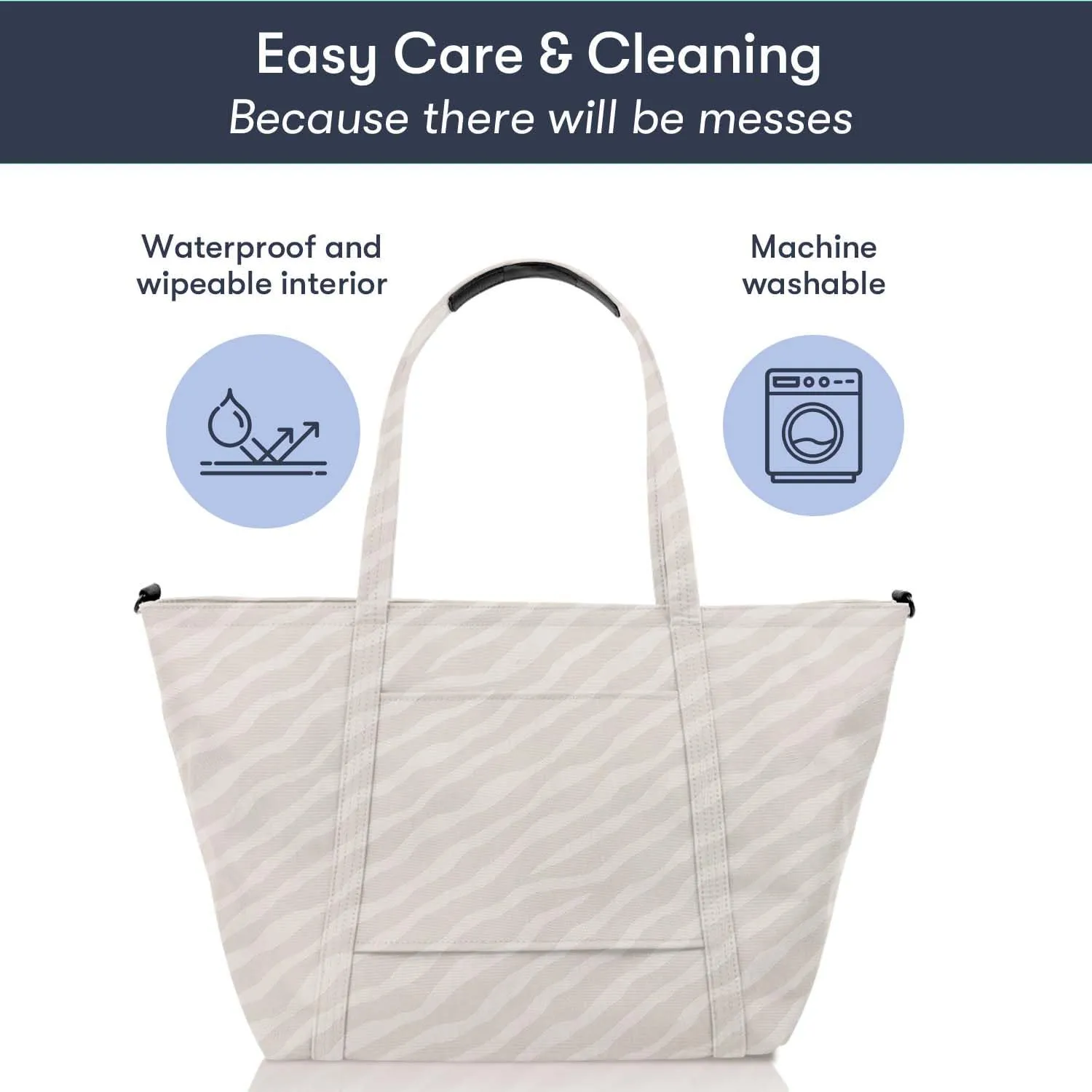 Colugo Diaper Bag Tote, Waterproof Large Baby Diaper Bags, Mommy Maternity Travel Bag, Baby Bags for Mom, Travel Diaper Tote
