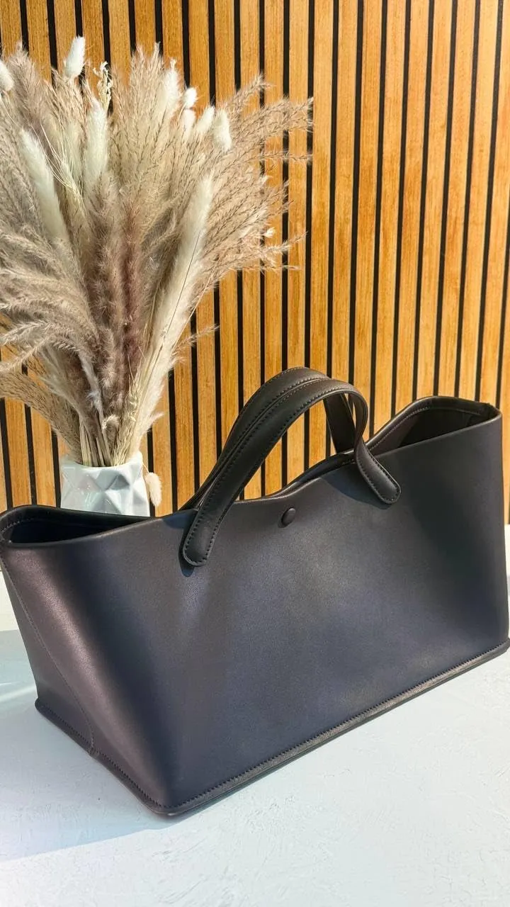 Convertible Bag in Genuine Leather and Suede – Elegance and Style in Every Detail