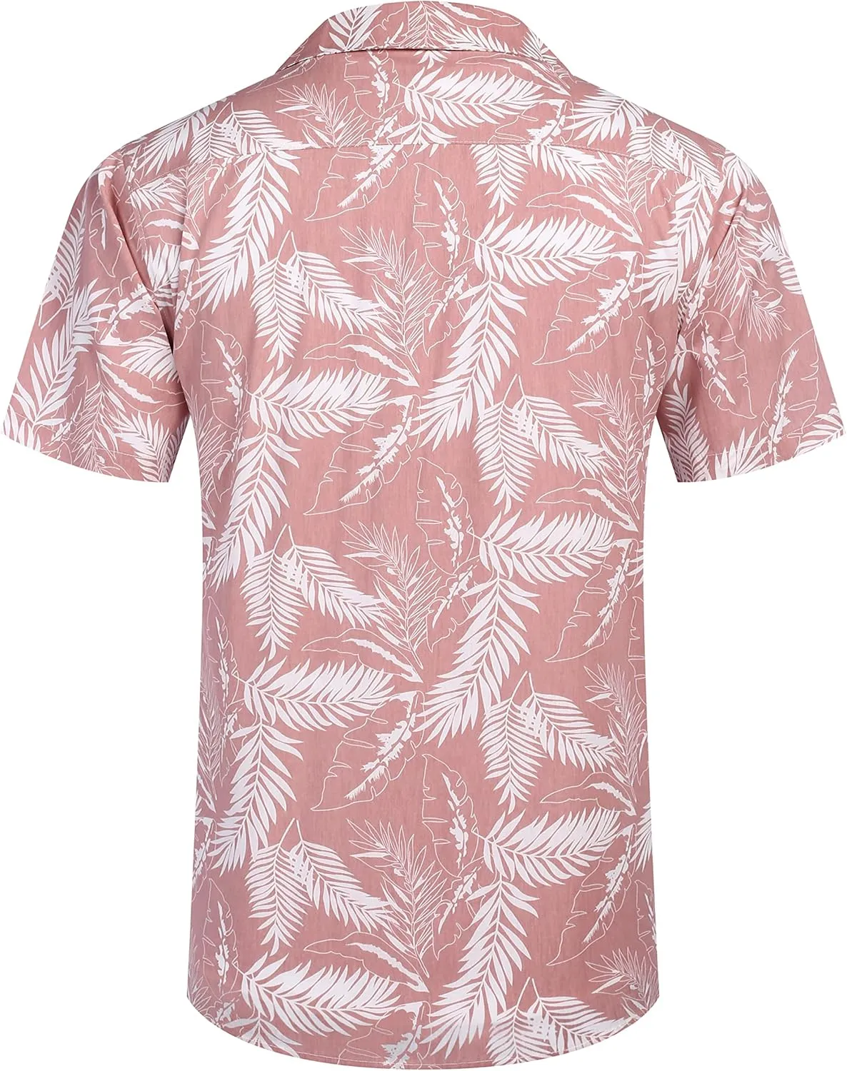 COOFANDY Men's Hawaiian Floral Shirts Cotton Linen Button Down Tropical Holiday Beach Shirts