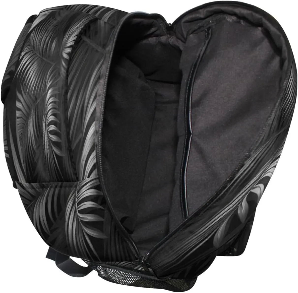 Cool Backpacks for Unisex Adult Fashion Outdoor Backpack with Chest Strap Gift Men & Women Palm Tree Leaves Style