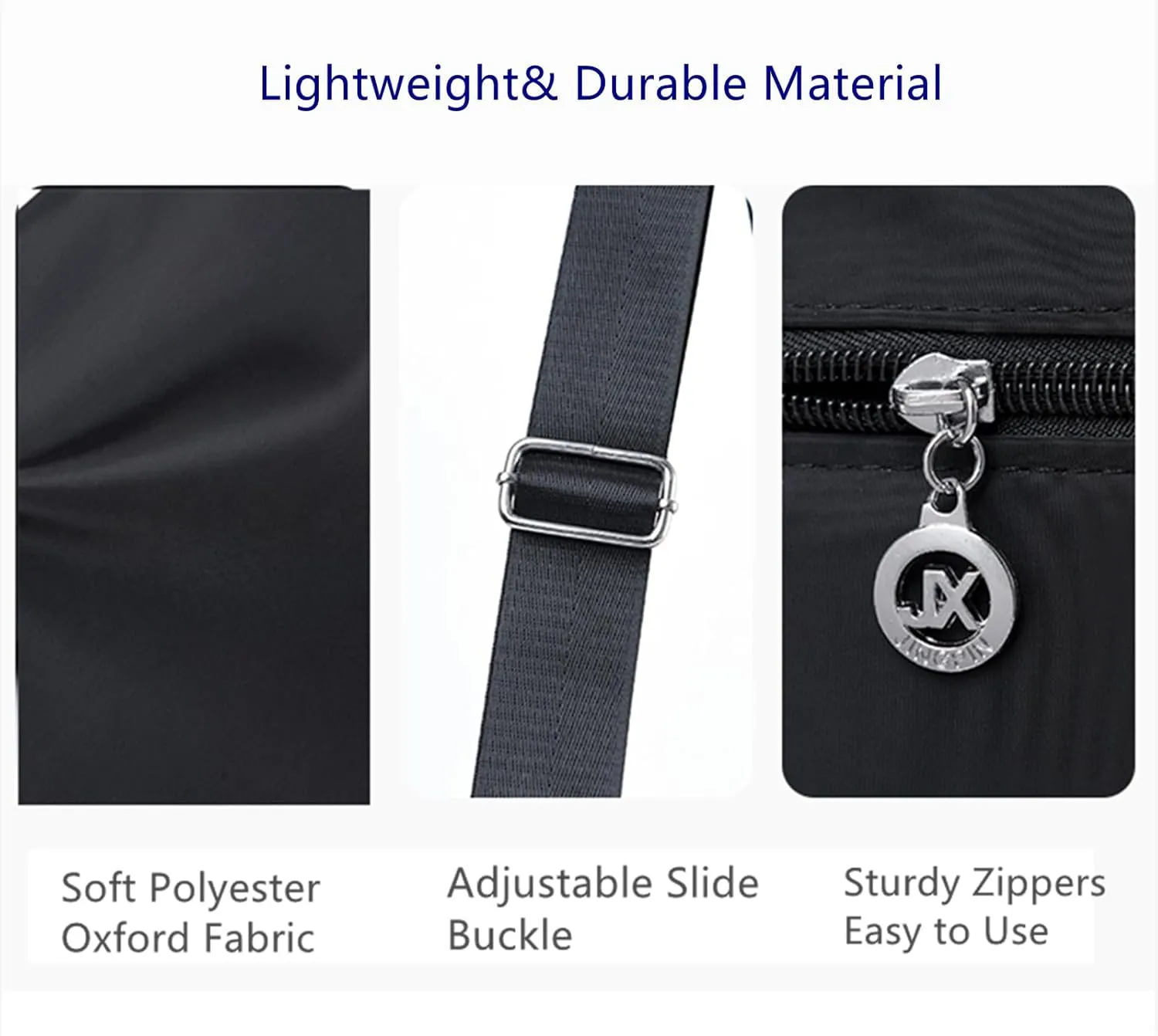 Crossbody Bag Purse for Women, Multiple Pockets Waterproof Shoulder Bag Travel Tote Handbag