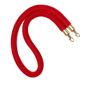 Crowd Control Key Ropes Large Hanging Party Tap Bar Hole Elastic Ratchet Hook Line Velvet Queuing Rope Stanchion Rope Weight Sentry Stanchion Queue Rope Retractable Belt Flannel