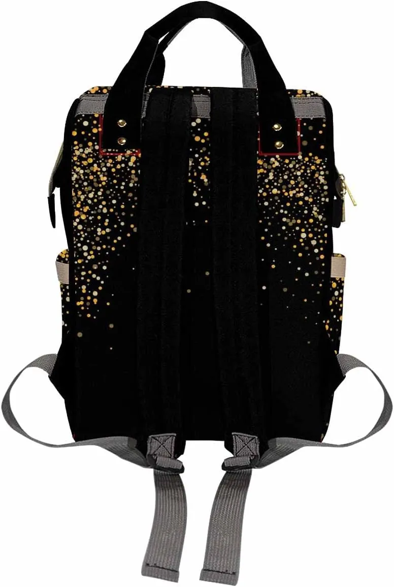 Custom Backpacks with Name Personalized Baby Diaper Bag Monogram Nappy Backpack with Thermal Pockets for Adults Kids Waterproof Travel Outdoor Mommy Bag Customized Gift