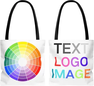 Custom Tote Bag Personalized Gifts For Women Birthday Gift for Women Girl Her Double-Sided All Over Print