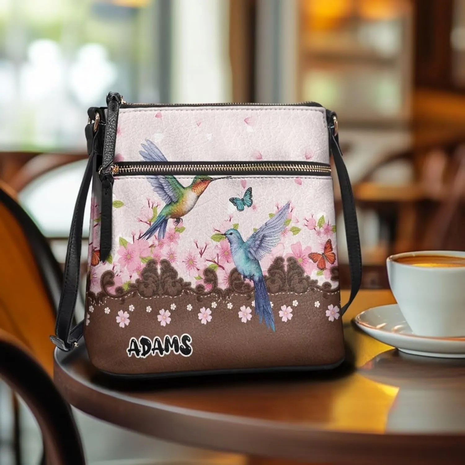 Customized Crossbody Bag for Women Leather Crossbody Purse Handbag Shoulder Bag for Shopping Dating