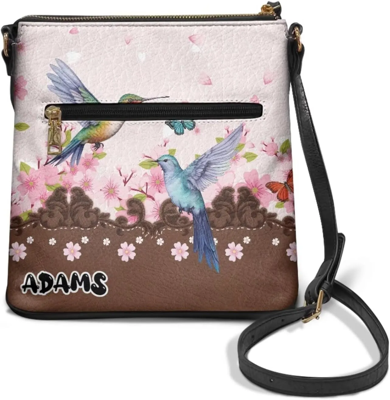 Customized Crossbody Bag for Women Leather Crossbody Purse Handbag Shoulder Bag for Shopping Dating