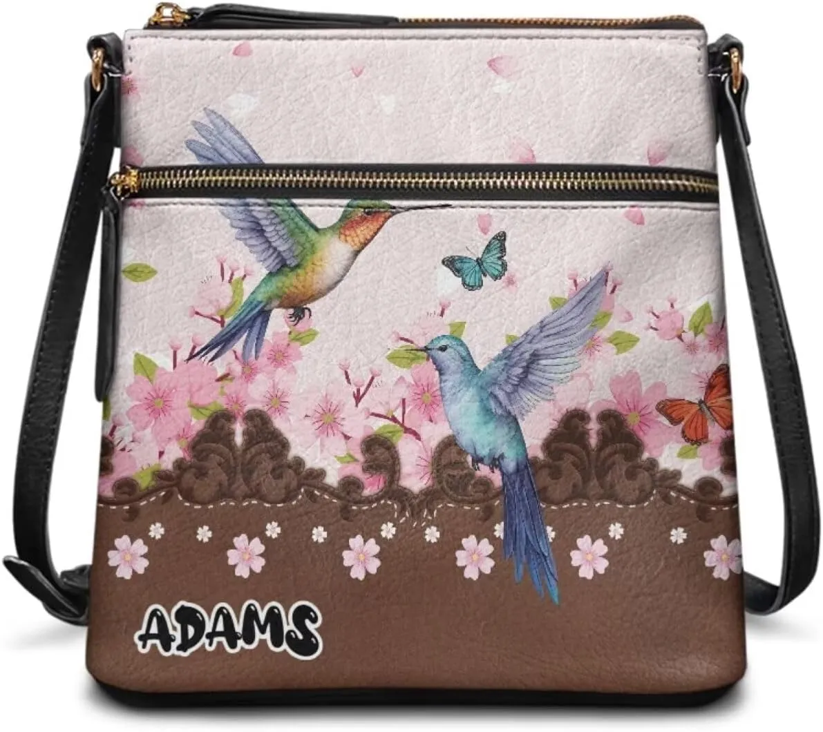 Customized Crossbody Bag for Women Leather Crossbody Purse Handbag Shoulder Bag for Shopping Dating