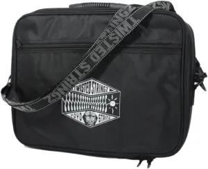 Deluxe Yo-Yo Big Bag - YoYo Carry Case - Holds 24 Yo-Yos- Triple Stitch Shoulder Strap - Double Graphics (Black)