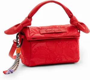 Desigual Xs Embroidered Floral Bag