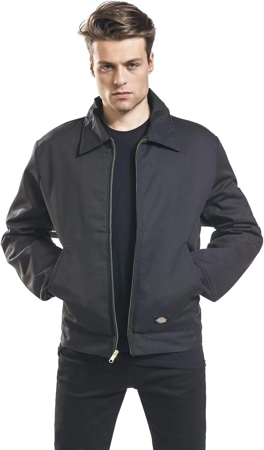 Dickies Men's Insulated Eisenhower Front-Zip Jacket