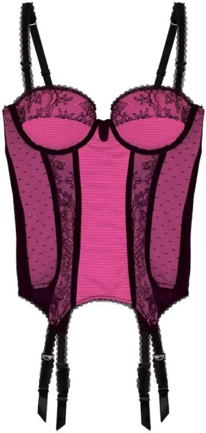 Dita Von Teese Luxurious Vintage Lace Parisienne Bustier D47452