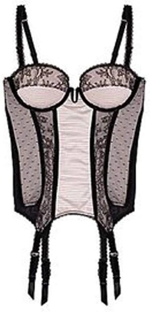 Dita Von Teese Luxurious Vintage Lace Parisienne Bustier D47452