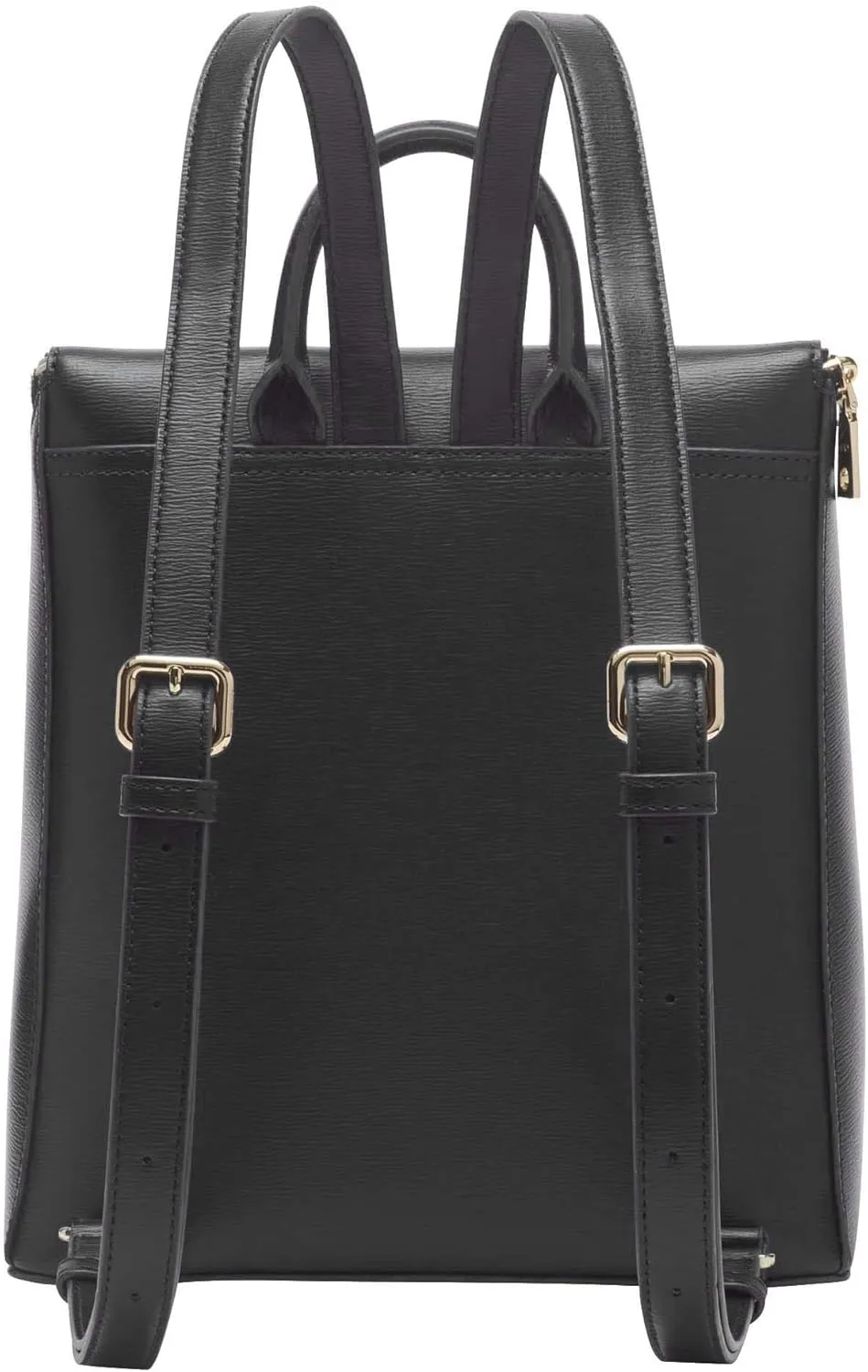 DKNY womens Dkny Bryant Tz Backpack, Black/Gold, One Size US