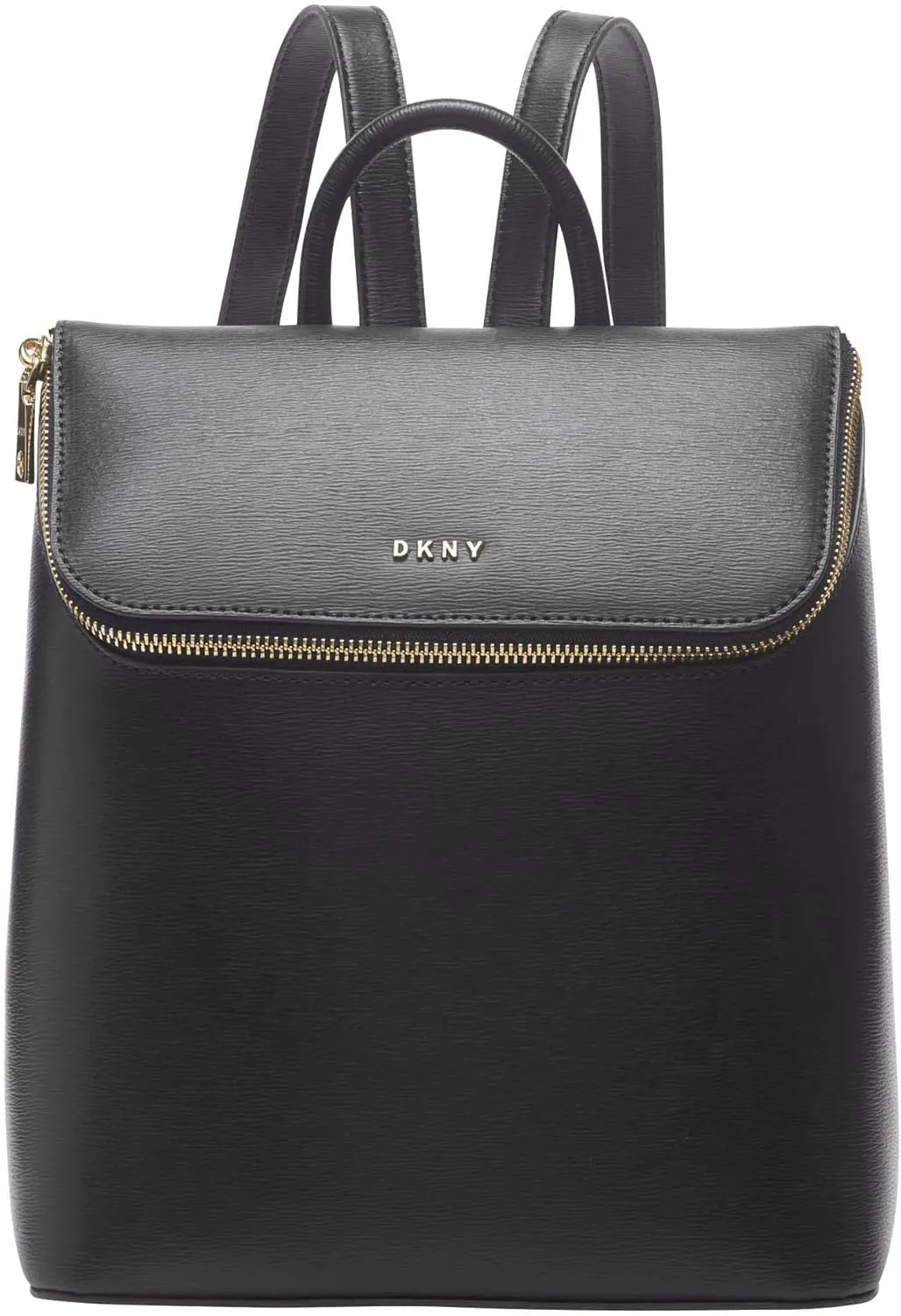 DKNY womens Dkny Bryant Tz Backpack, Black/Gold, One Size US