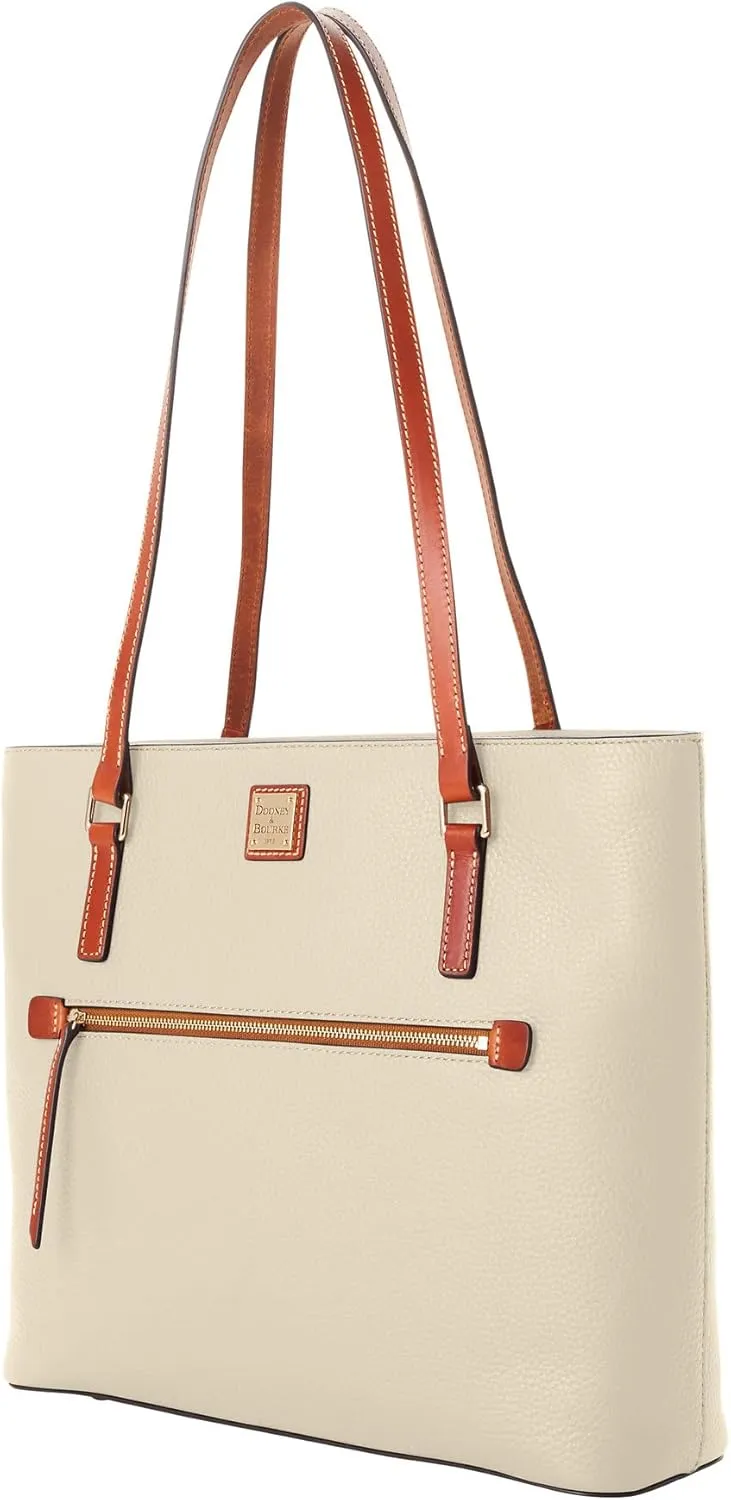 Dooney & Bourke Tote Bags for Women, Large Leather Shopper Totes with Long Shoulder Straps
