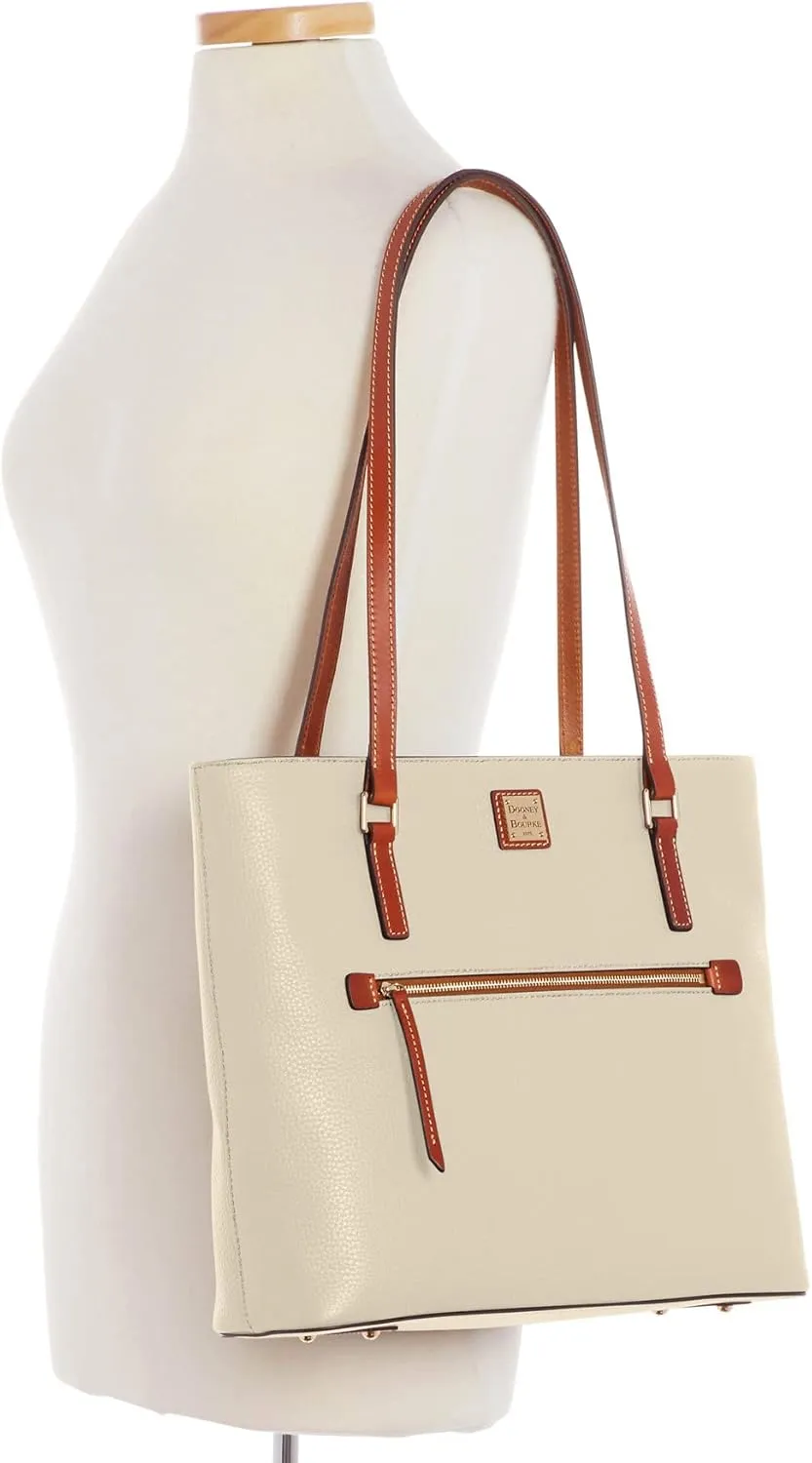 Dooney & Bourke Tote Bags for Women, Large Leather Shopper Totes with Long Shoulder Straps