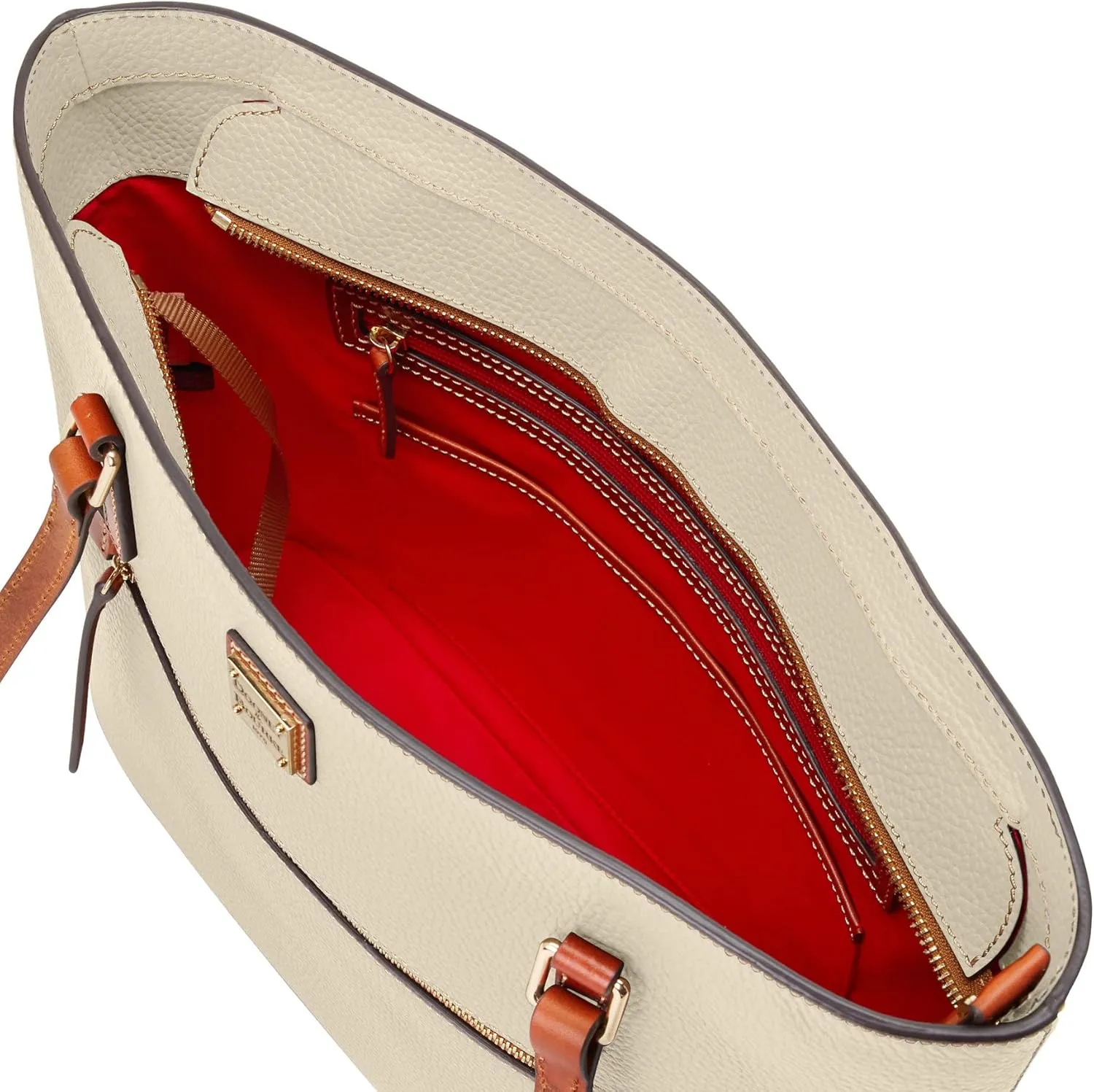 Dooney & Bourke Tote Bags for Women, Large Leather Shopper Totes with Long Shoulder Straps