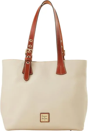 Dooney & Bourke Tote Bags for Women, Pebble Grain Leather Emily Tote Bag with Zipper Compartment