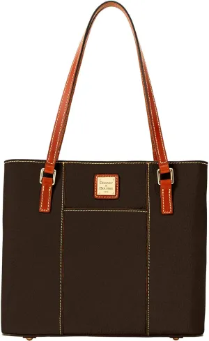 Dooney & Bourke Women's Small Lexington Tote in Pebble Grain Leather, Handbag with Long Leather Shoulder Straps