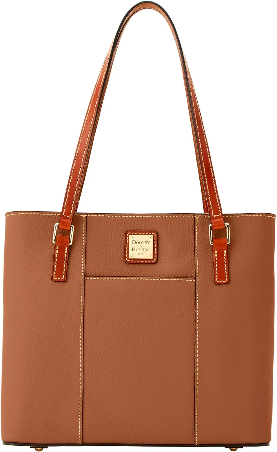 Dooney & Bourke Women's Small Lexington Tote in Pebble Grain Leather, Handbag with Long Leather Shoulder Straps