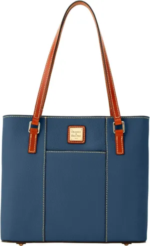 Dooney & Bourke Women's Small Lexington Tote in Pebble Grain Leather, Handbag with Long Leather Shoulder Straps