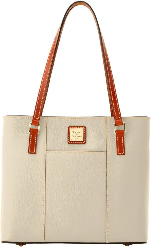 Dooney & Bourke Women's Small Lexington Tote in Pebble Grain Leather, Handbag with Long Leather Shoulder Straps