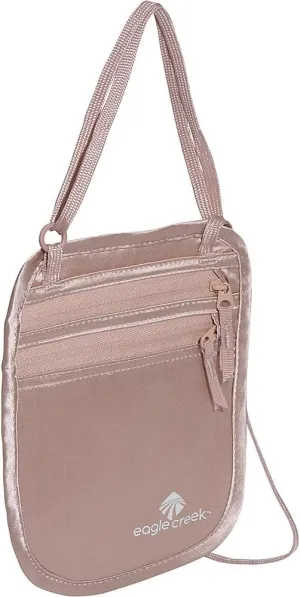 eagle creek TRAVEL GEAR Women's Undercover Silk Neck Wallet, Rose, One Size