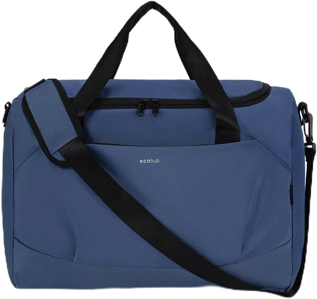 ECOHUB For Spirit Airlines Personal Item Bag 18x14x8 Travel Essentials Travel Duffel Bag Carry on Luggage Gym bag Weekender Overnight Bags Hospital Bags for Women and Men