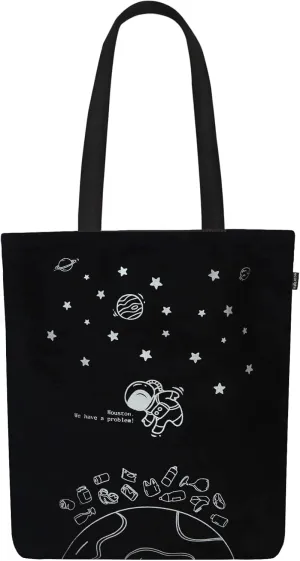 Ecoright Tote Bag for Women with Zipper, Small Tote Bag, Canvas Bag, Reusable Cotton Bag for Beach, Grocery, School & Work