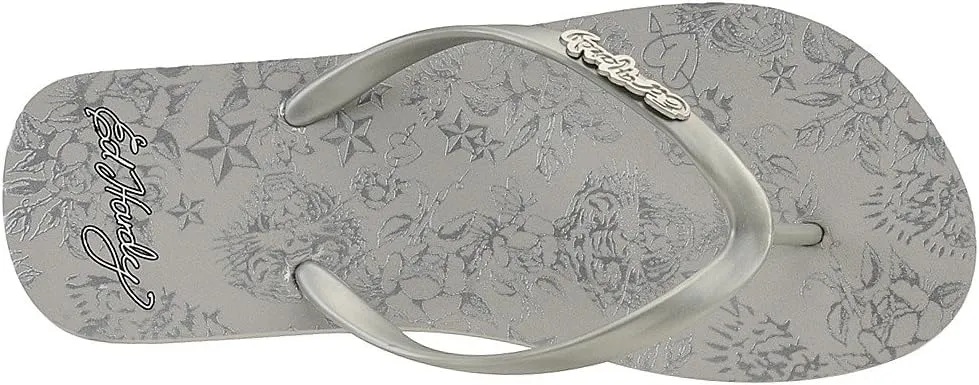 ED HARDY Women's Capistrano Flip Flop Sandal