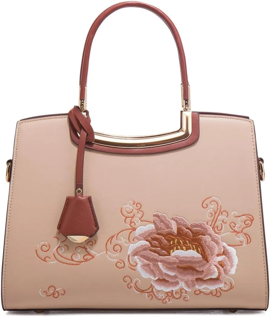 Embroidered Bag – Adjustable Strap, Silk-Lined Interior, Gift-Ready Chinese-Style Festival Accessory,Evening bag