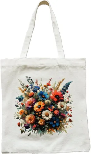 ESSENTIA Aesthetic Canvas Tote Bag for Women - Reusable Shoulder Bag Tote Bag Casual Bag