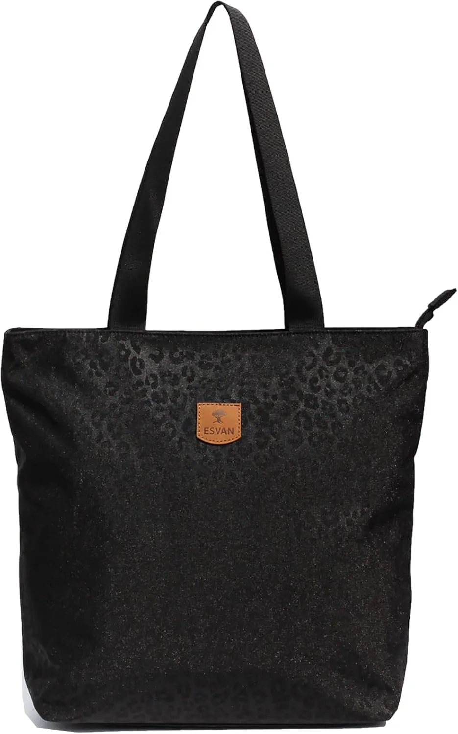ESVAN Original Floral Tote Bag Shoulder Bag for Gym Hiking Picnic Travel Beach