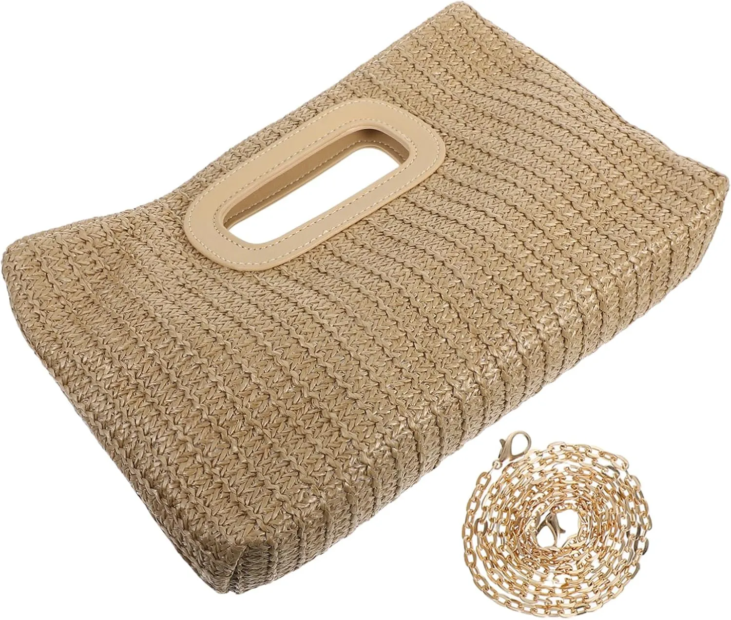 Evening Crossbody Bag Women's Shoulder Handbag Woven Fashion Shoulder Messenger Bag Rustic Hand Purse