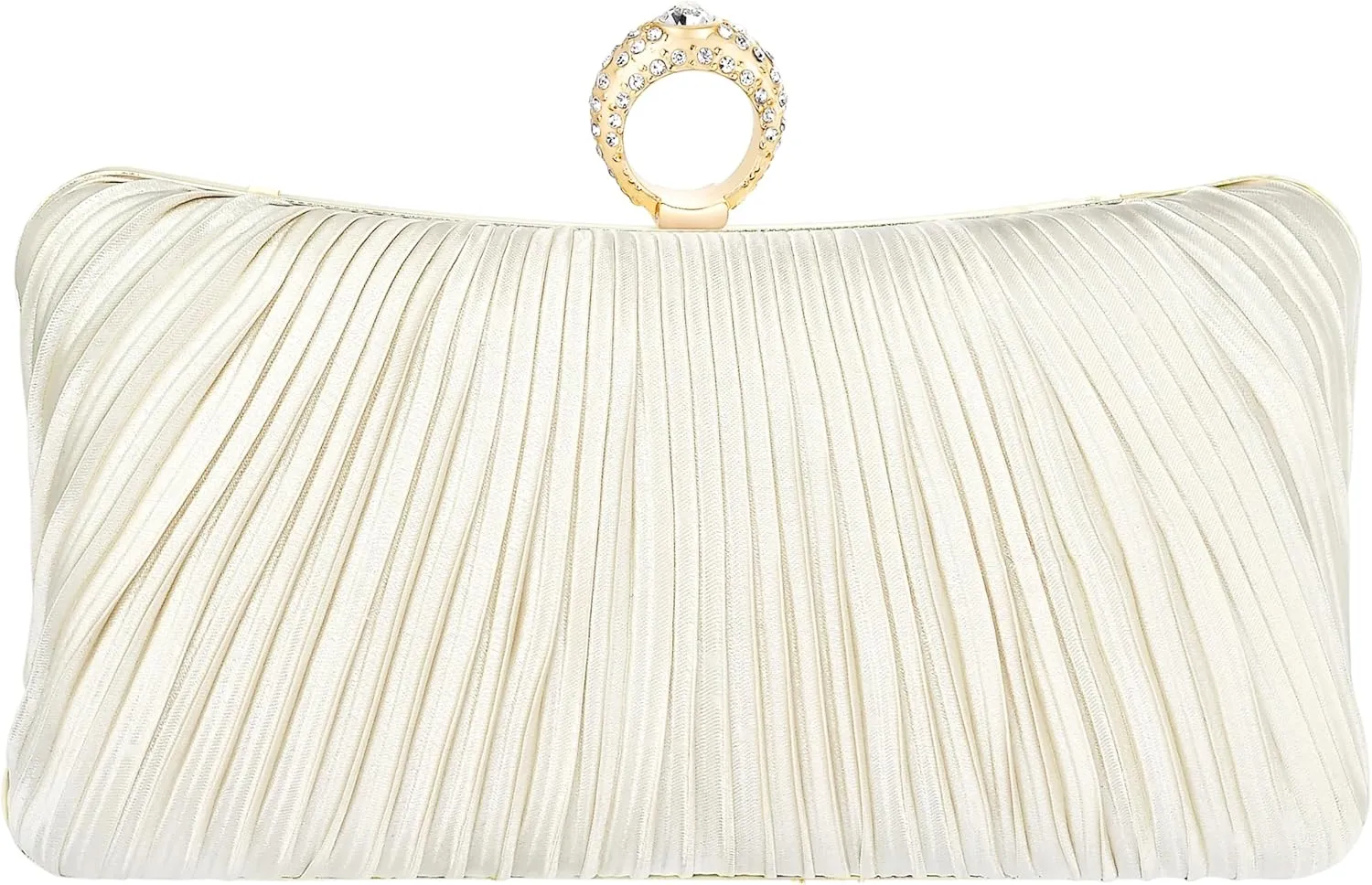 Fashion Women's Evening Bags, Artificial Silk Luxury Handbags with Chain Stylish Purses for Wedding Party