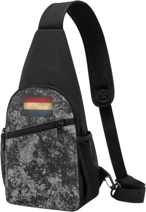 Flag of the Netherlands Sling Bag Crossbody Backpack Shoulder Casual Daypack Bags for Men Women