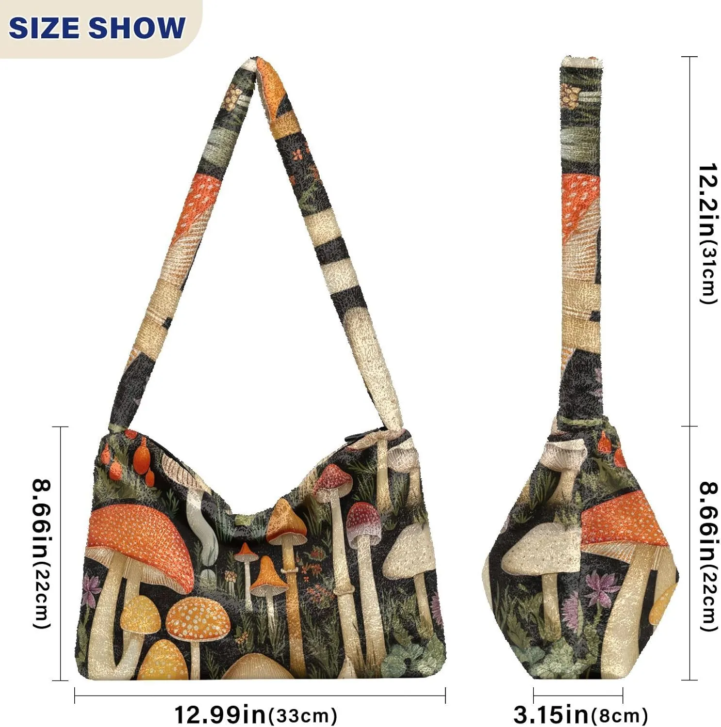 Floral Peony Flowers Lady Shoulder Bag, Handbag Shoulder Bag, Hand Bag for Ladies