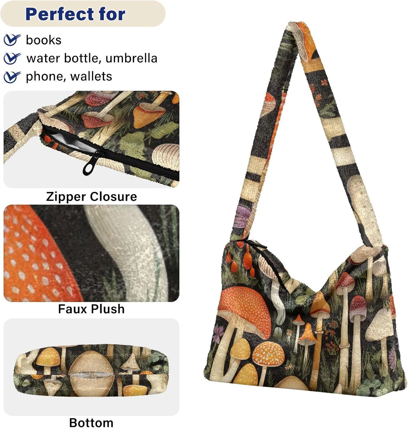 Floral Peony Flowers Lady Shoulder Bag, Handbag Shoulder Bag, Hand Bag for Ladies