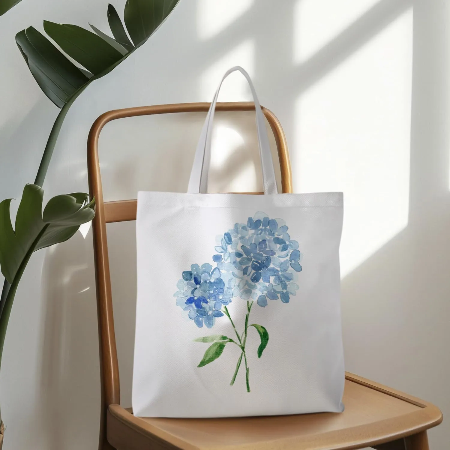 Floral Tote Bag, Floral Bag for Women, Reusable Grocery Bags Shopping Bags