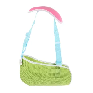FRCOLOR Arm Sling for Shoulder Dislocation Rotator Cuff Surgery Forearm Fractures Wrist Sprain Comfortable Breathable Boys and Girls-friendly Random Color