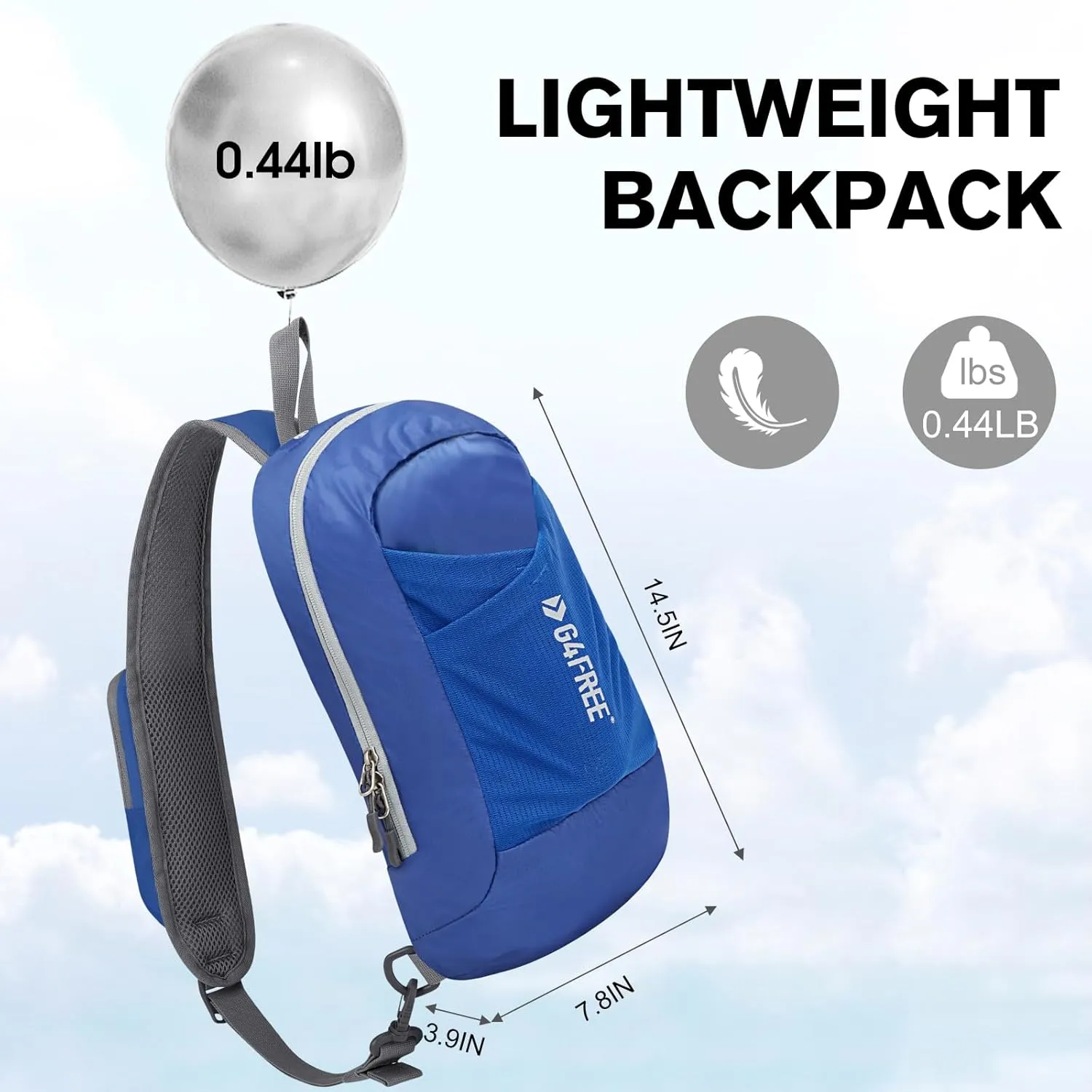 G4Free Minimalist or Urban, Blue, One Size