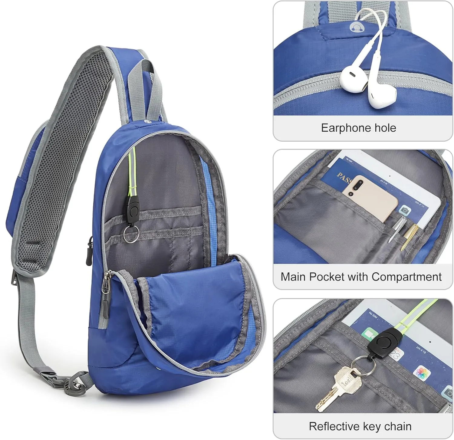 G4Free Minimalist or Urban, Blue, One Size