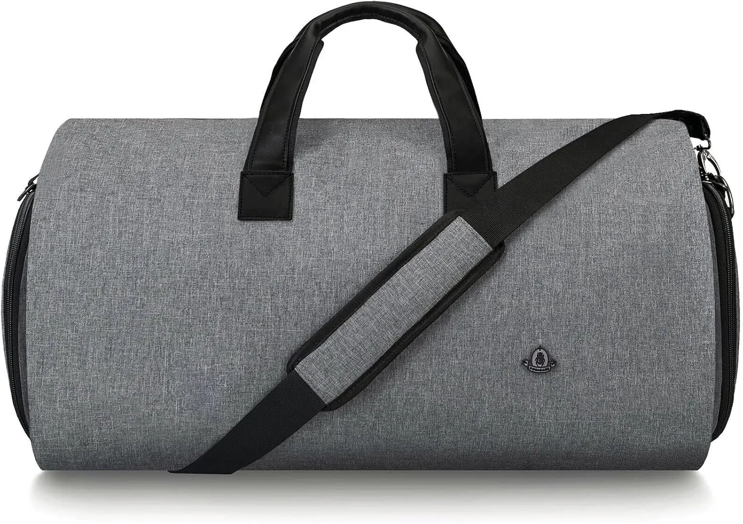 Garment Duffle Bags For Travel, Convertible Carry On Garment Bag With Shoulder Strap, Shoes Compartment Carry on Mens Garment Bag For Suits, 2 in 1 Suit Bags For Men Travel