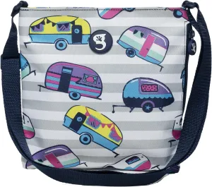 geckobrands Crossbody Bag – Lightweight and Adjustable Crossbody Bag with Multiple Zippered Pockets for Hands-Free Carrying