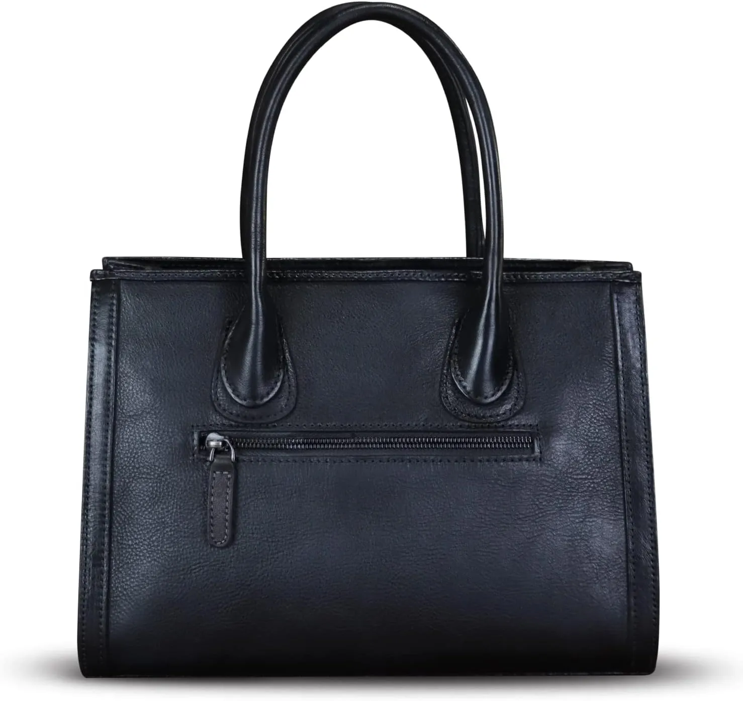 Genuine Leather Satchel for Women Embossed Handbag Top Handle Handbags Handmade Crossbody Tote Bag Purse