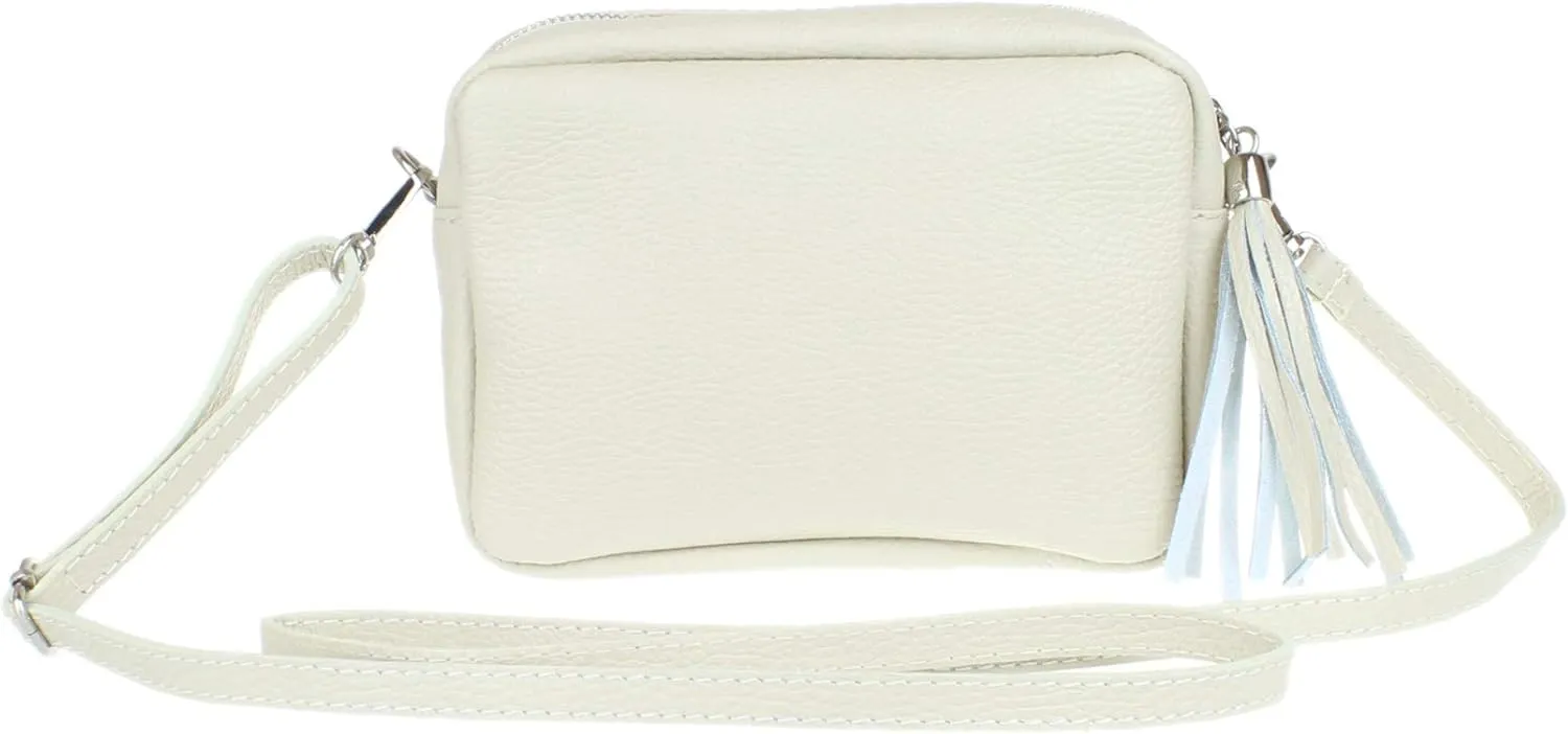 Girly HandBags Womens Tassel Plain Crossbody Bag